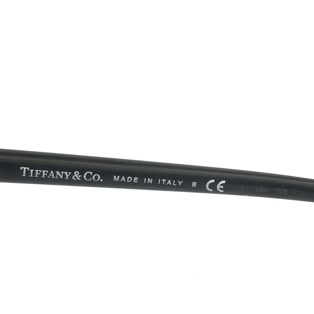 Tiffany & Co. Eyeglasses Frames TF2135 8001 Matte Black Gold Logos 52-16-140